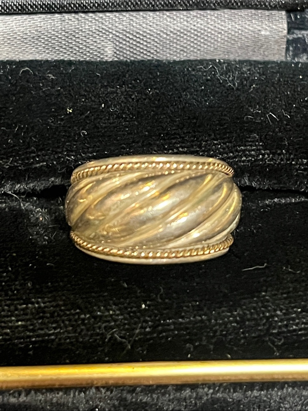 Antique sterling ring